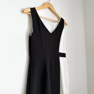 Saks Fifth Avenue - Colorblock Midi Cocktail Dress